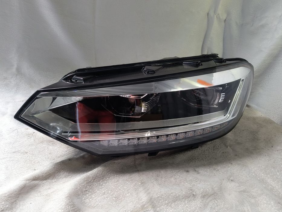 Lampa lewa Full LED VW Touran III 3 Europa reflektor przedni