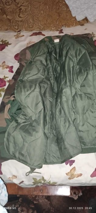 Куртка М-65 Woodland з підстібкою | Розмір L Regular | Комплект