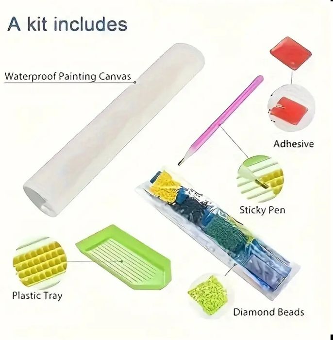 30*40 Алмазна Діамантова мозаїка, картина по номерах