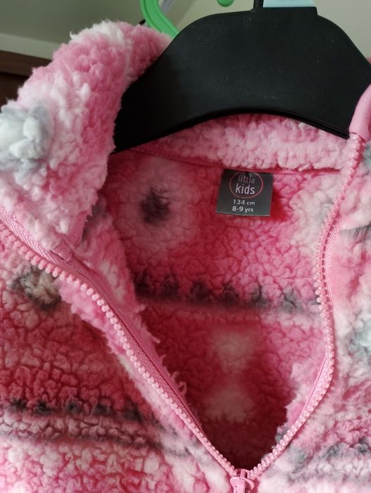 Bluza z polaru plus czapka kominiarka