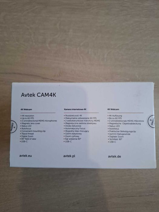 Avtek Kamera internetowa CAM4K