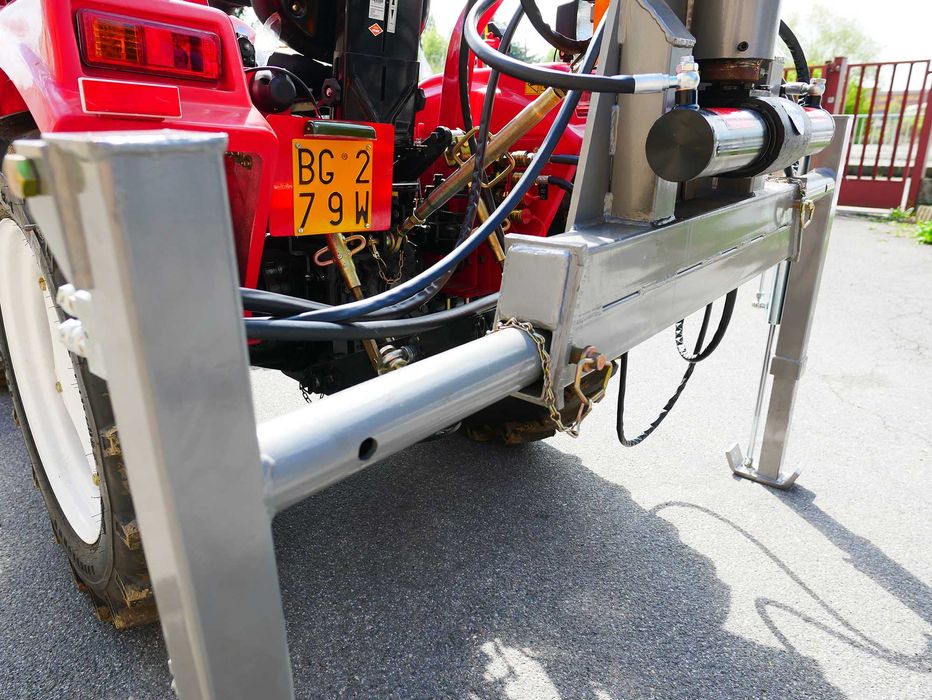 Grua Florestal p/ Trator + Pinça e Rotor - CRAB-3000 **ENVIO GRÁTIS**