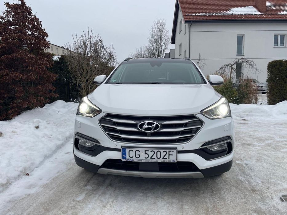 Hyundai Santa Fe blue 2.2 CRDI 4WD Automatik Premium
