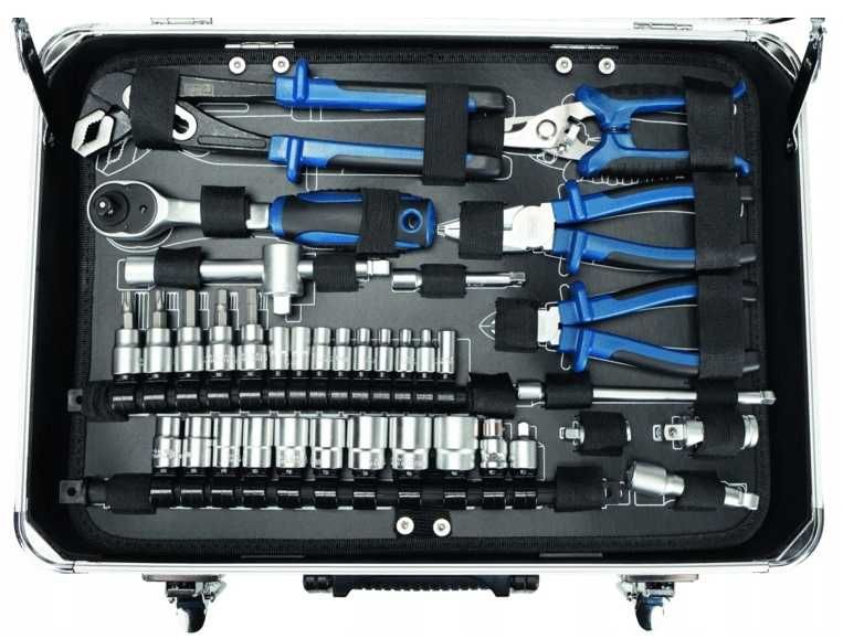 Кейс з інструментами TB150 Scheppach - інструменти на 101 предмет