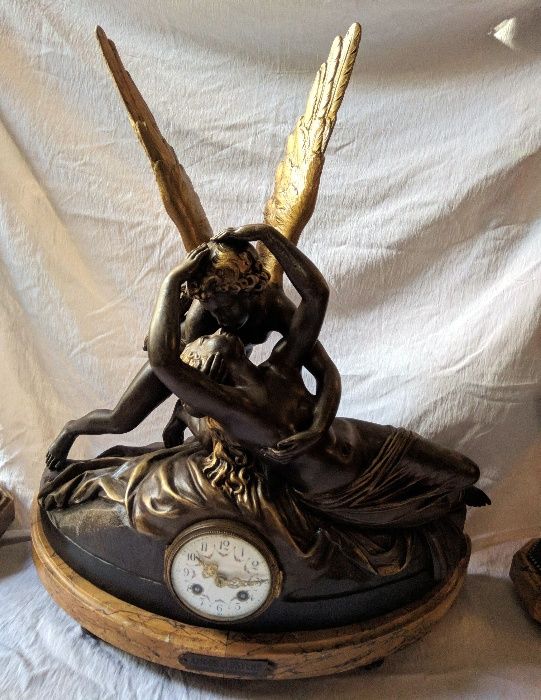 Garniture Bronze Amour et Psyché