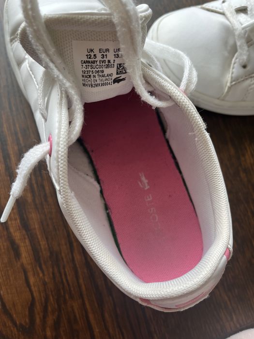 Sapatilhas Lacoste menina tamanho 31