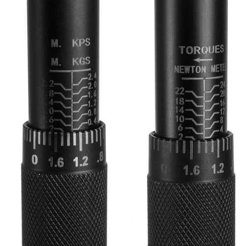 Klucz dynamometryczny do kół 1/4" 2-24 Nm z blokadą i etui 2604