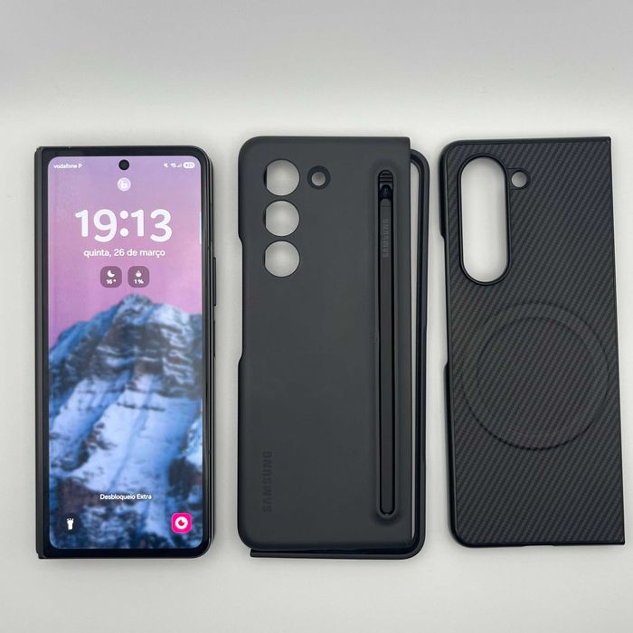 Galaxy Z Fold 5 + extras | 512gb | ÓTIMO | Dual SIM | GARANTIA