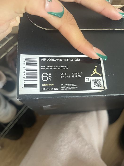 jordan 6 retro (39).     usado poucas vezes