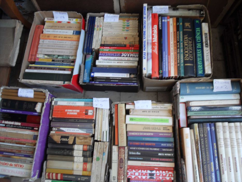Livros usados diversos LOTE 174 livros