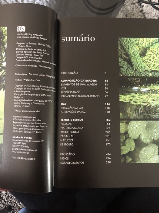 Livro A arte da Fotografia Digital