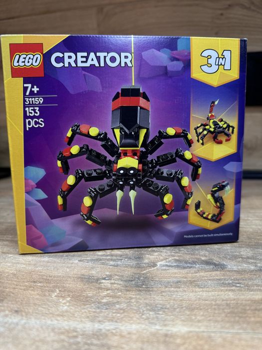 Конструктор LEGO Creator Дивовижний павук (31159), новий