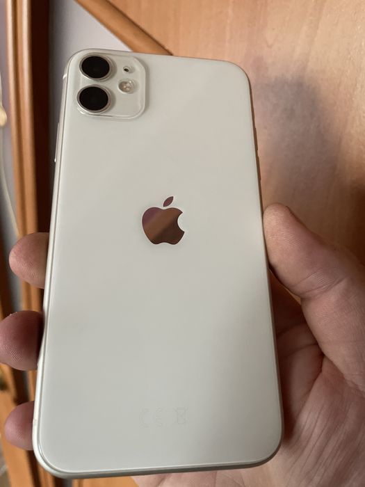 iPhone 11 128 White Белый идеал сост без царапин батарея 93% комплект