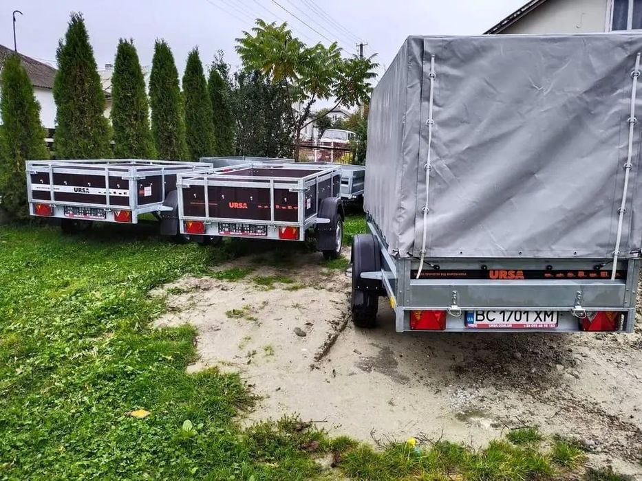 Причіп прицеп квадроцикла оцинкований урса Новий легковий автомобіль
