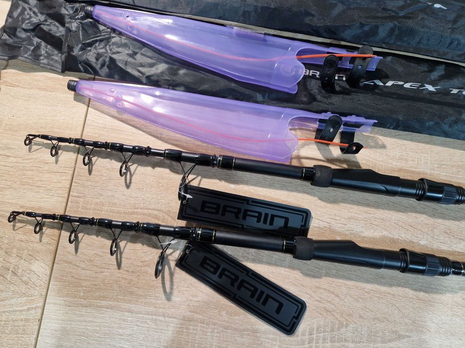 Карповое удилище Brain Apex Tele Carp Black 3.00m 3.5lbs (2 шт)
