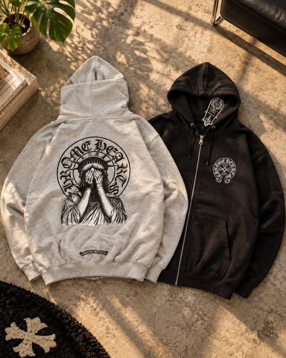 Chrome Hearts zip hoodie