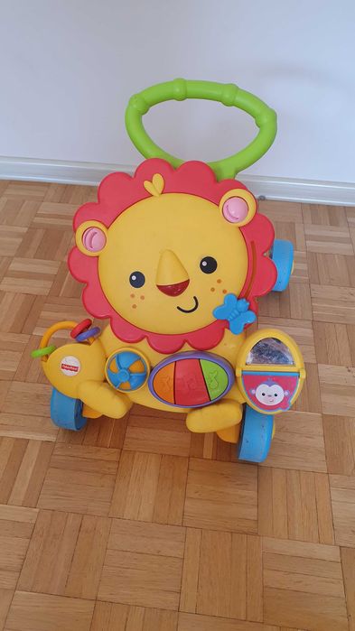 Pchacz zabawka pomoc nauki chodzenia