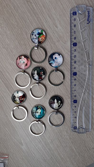 Porta chaves novos anime gojo, anya, arcane, Jinx, draken, killua