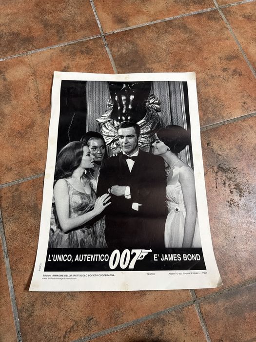 Conjunto de posters clássicos de cinema (Marilyn Monroe, 007 ets