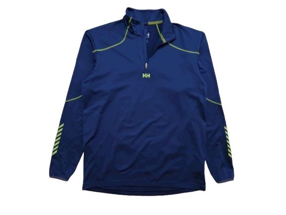 HELLY HANSEN Bluza Techniczna Zip Neck Szara Męska r. L/XL