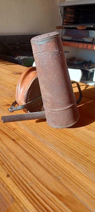 FUmigador de fole antigo