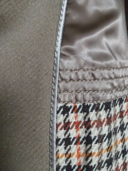 Пальто Шерстяное TWEED в стиле хипстер ретро