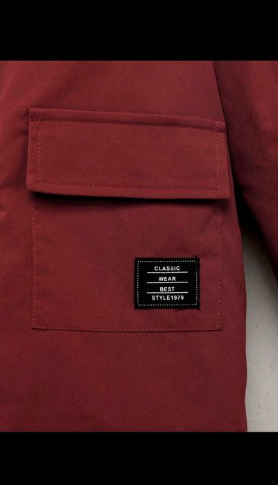 Parka menino forrada