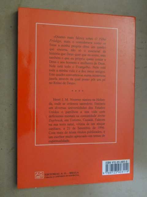 O Regresso do Filho Pródigo de Henri Nouwen