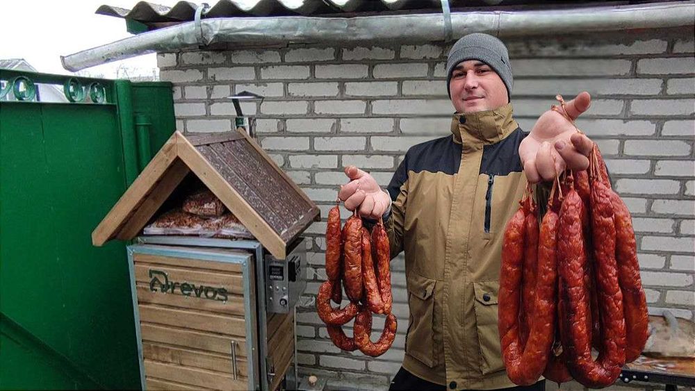 Домашняя коптильня горячего и холодного копчения. Каптилка древос ХИТ!