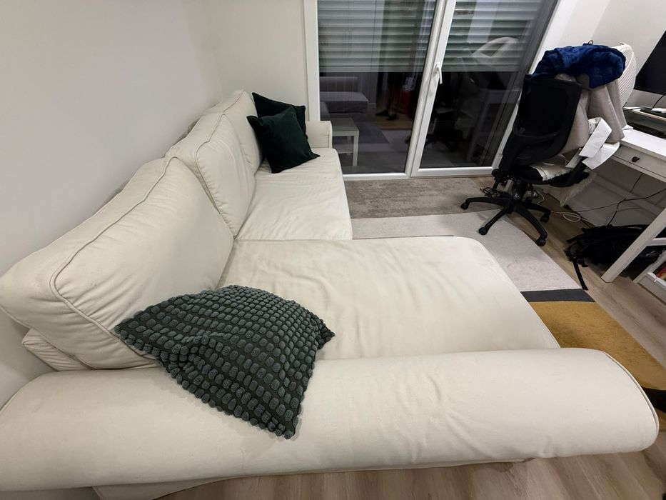 Sofá IKEA com chaise longue