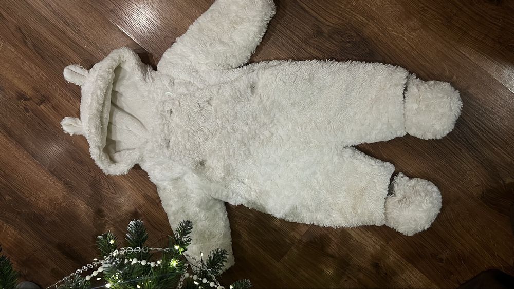 Неймовірно затишний ,теплий комбінезон з черевичками