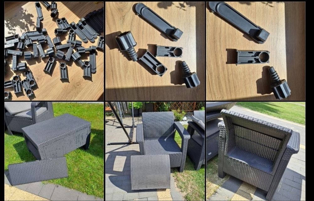 Części mebli i śruby Keter Alibert