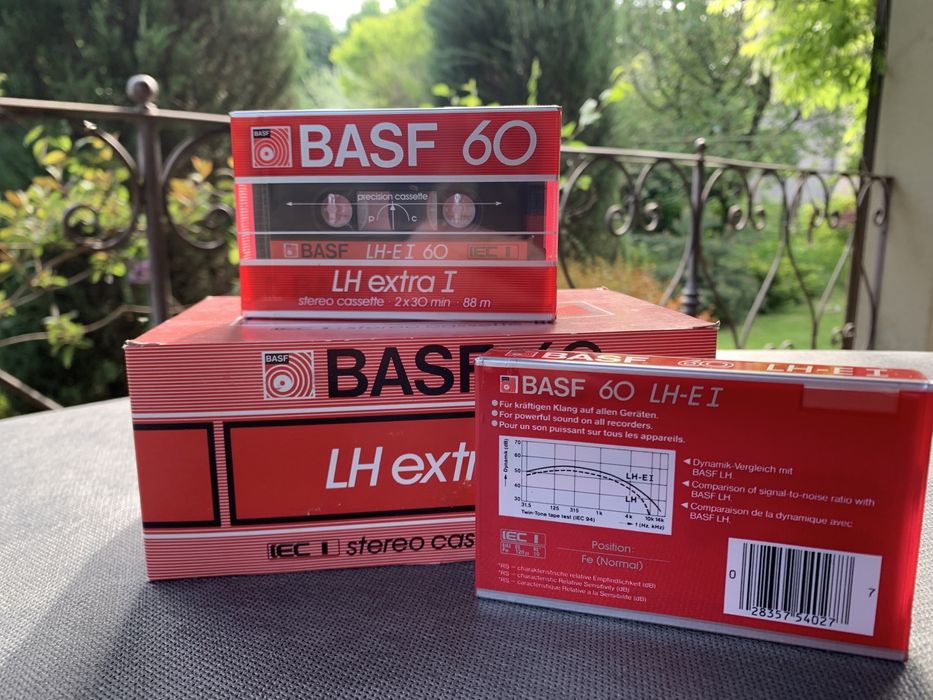 Редкие для коллекции Аудиокассеты Sony AHF 1982/ BASF / Akai /TDK