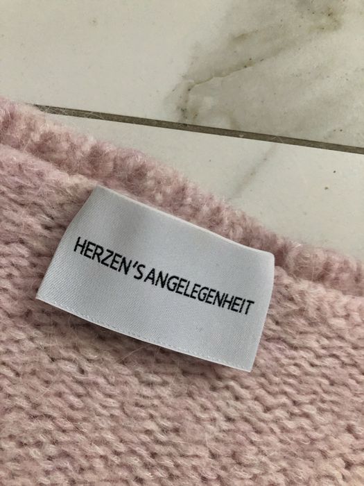 Wełniano alpakowy krótki sweter Herzen’s Angelegenheit 36