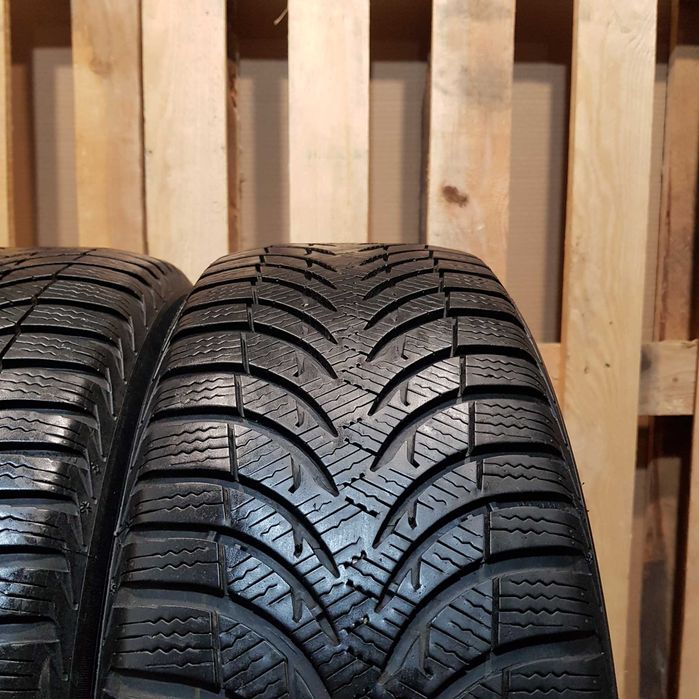 Michelin Alpin A4 205/55/16 7.5-6.5мм Шини Зимові (4шт) з Європи б/в