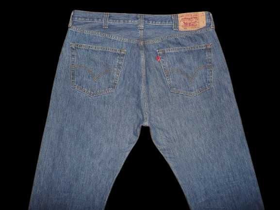 Spodnie dżinsy LEVIS 501 W40/L32=51,5/109cm jeansy