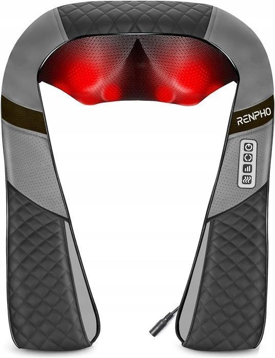 Masażer Szyi i Pleców RENPHO z Ogrzewaniem - Relaks i Ulga dla Mięśni