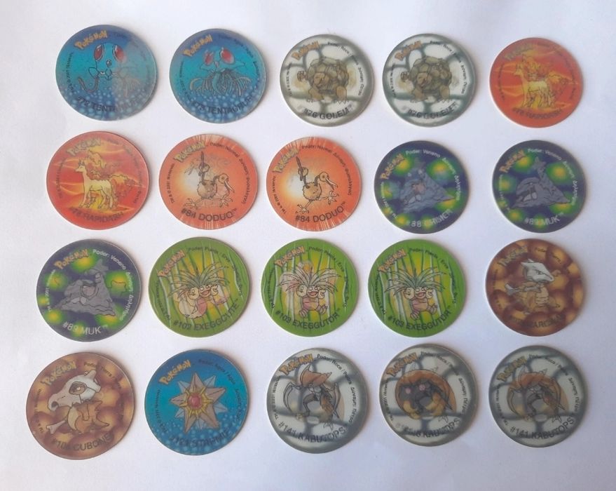 Tazos pokemon Holo 2