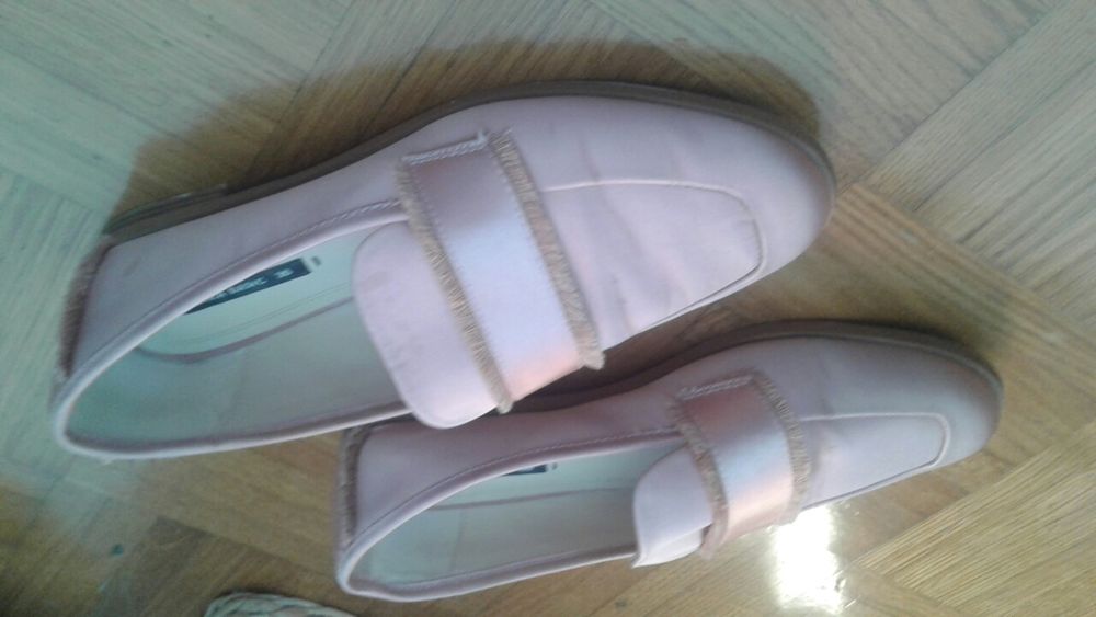 Sapato rosa claro