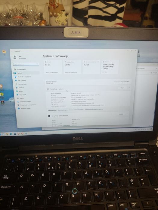 Laptop dell windows 11