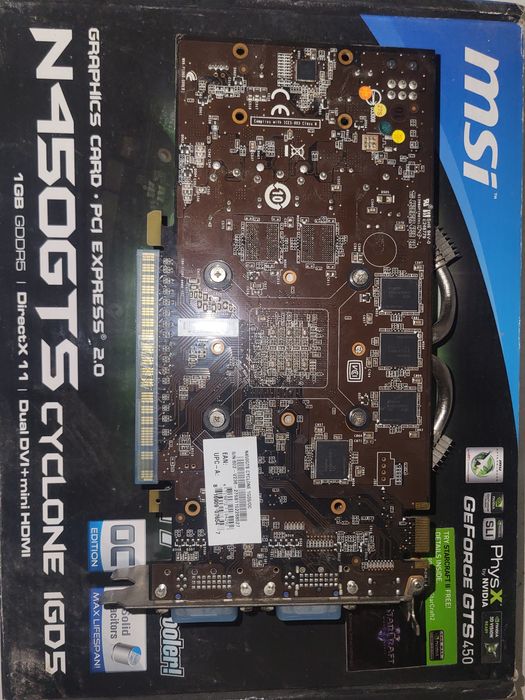 MSI N450 GTS 1Gb