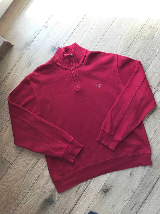 Sweter Gant half zip rozm. XL