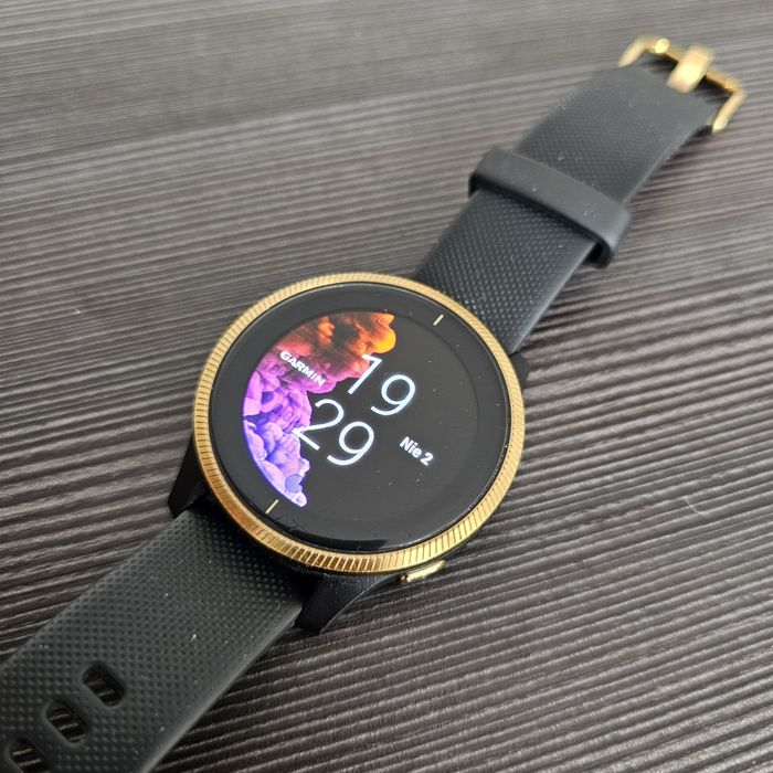 Smartwatch Garmin Venu – czarny – okazja