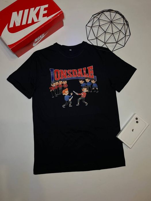 Футболка Lonsdale / майка Лонсдейл / футболки LONSDALE / унісекс / дешево / ЛОНСДЕЙЛ
