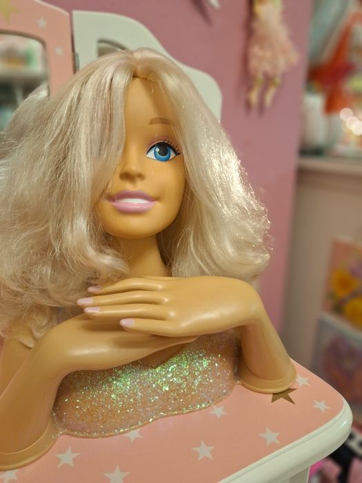 Głowa Barbie do czesania stylizacji