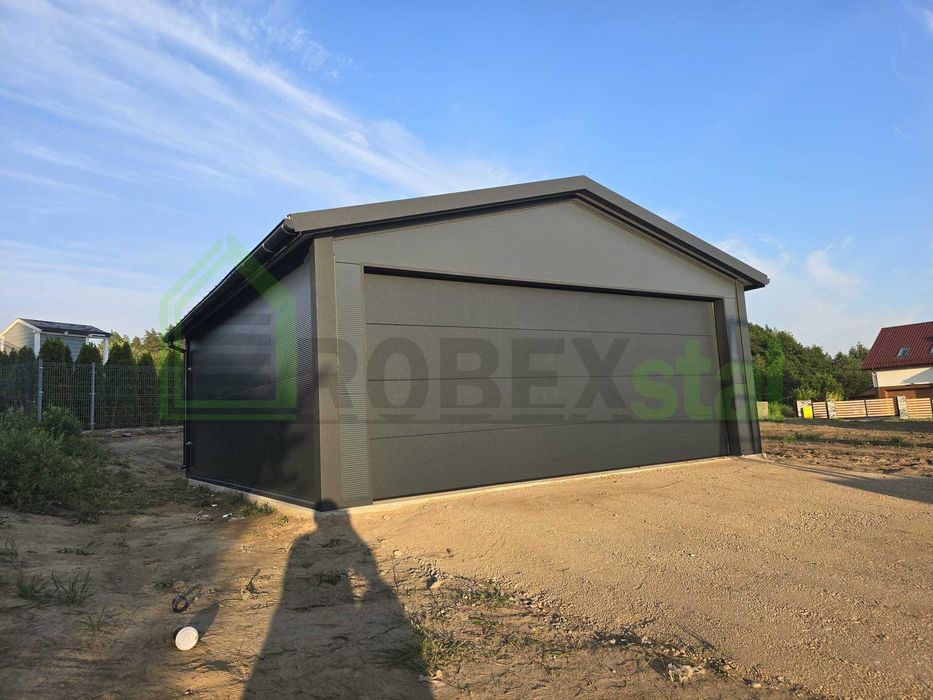 garaż z płyty warstwowej 5,8x6 każdy wymiar kolor transport cały kraj
