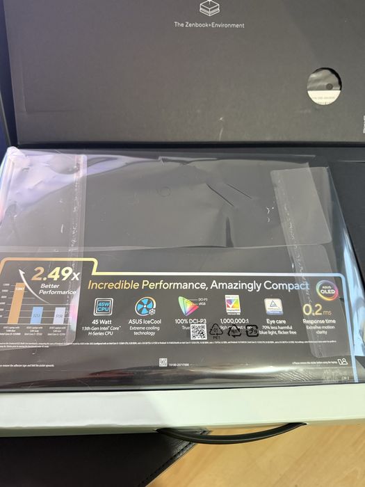 Portátil Asus Zenbook 14X OLED 120hz Geforce RTX intel i7