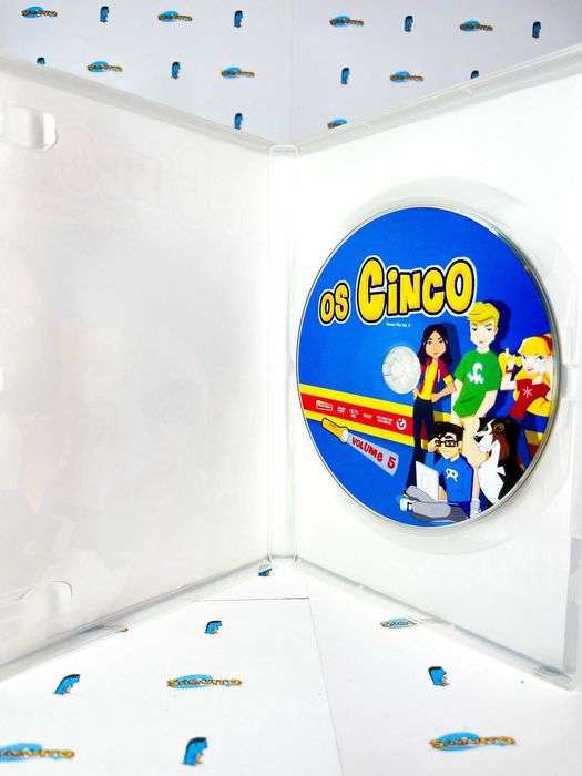 DVD Os Cinco em Ação! 5