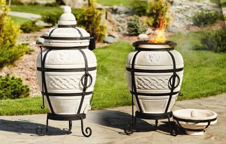 Grill Piec Tandoor Ataman z pokrywą na zawiasach