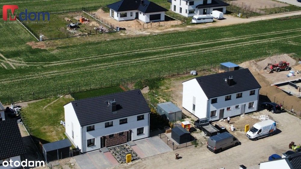 Ogród od zachodu/bez skosów/działka 400 m2